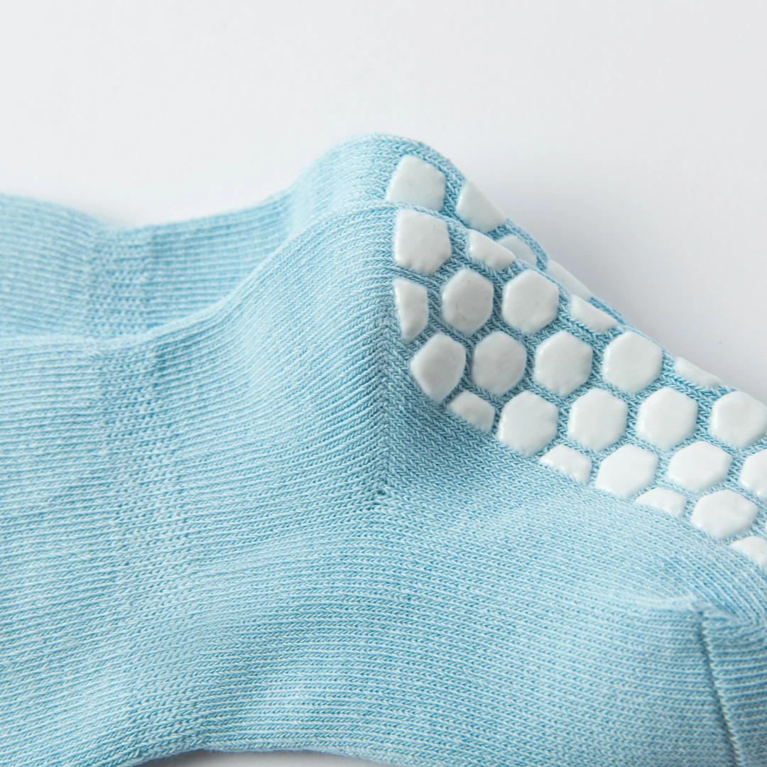 Baby’s Cartoon Knee-Pad Protection & Dual Grip Socks 3-Pack