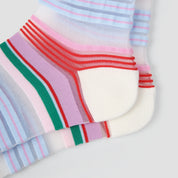 Ethereal Edge Creative Sheer Socks 3-Pack - sock set showing secure grip comfort