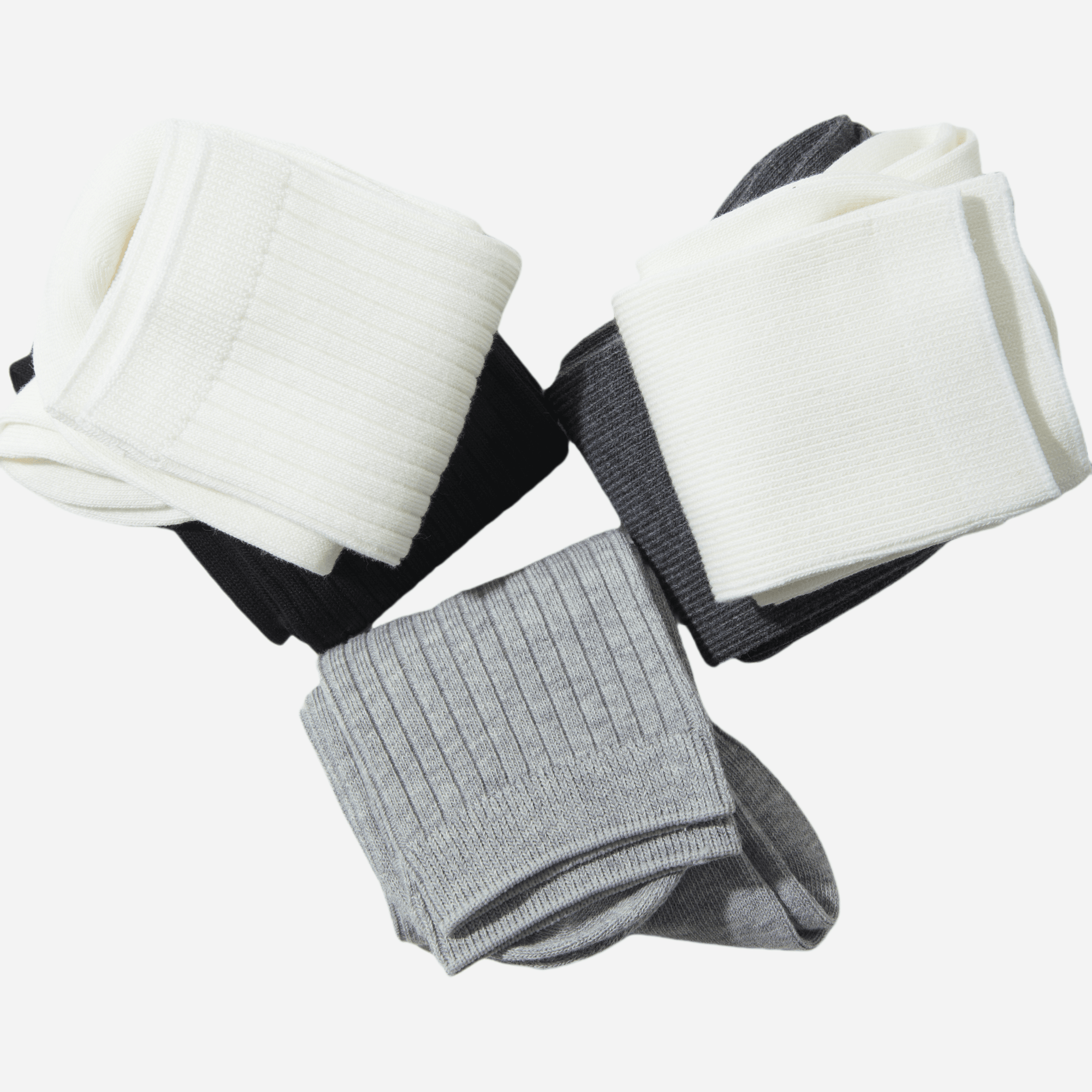 Women's Perfect Scrunch Ribbed Crew Socks - Single Pair