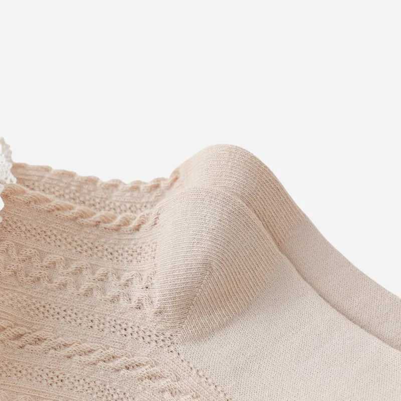 Babies The Cable-Knit Lace Socks-4 Pairs