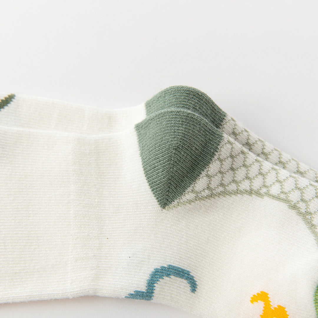 Baby & Toddler Cotton Crawling Knee-High Socks 3-Pack - sock set showing soft cotton comfort