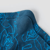 Textured Floral Socks
