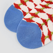 Women's Designer Jacquard No-Show Socks (5-Pack) - sock set showing secure grip comfort