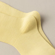 Women's 97% Cotton 6.6" Essential Crew Socks - product photo showing soft cotton comfort
