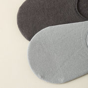 Men's Mulberry Silk & Modal Ultra-Thin No-Show Socks - product photo showing modal and mulberry silk comfort