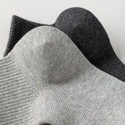 Men's 98% Cotton Breathable Mesh Ankle Socks - product photo showing breathable mesh comfort