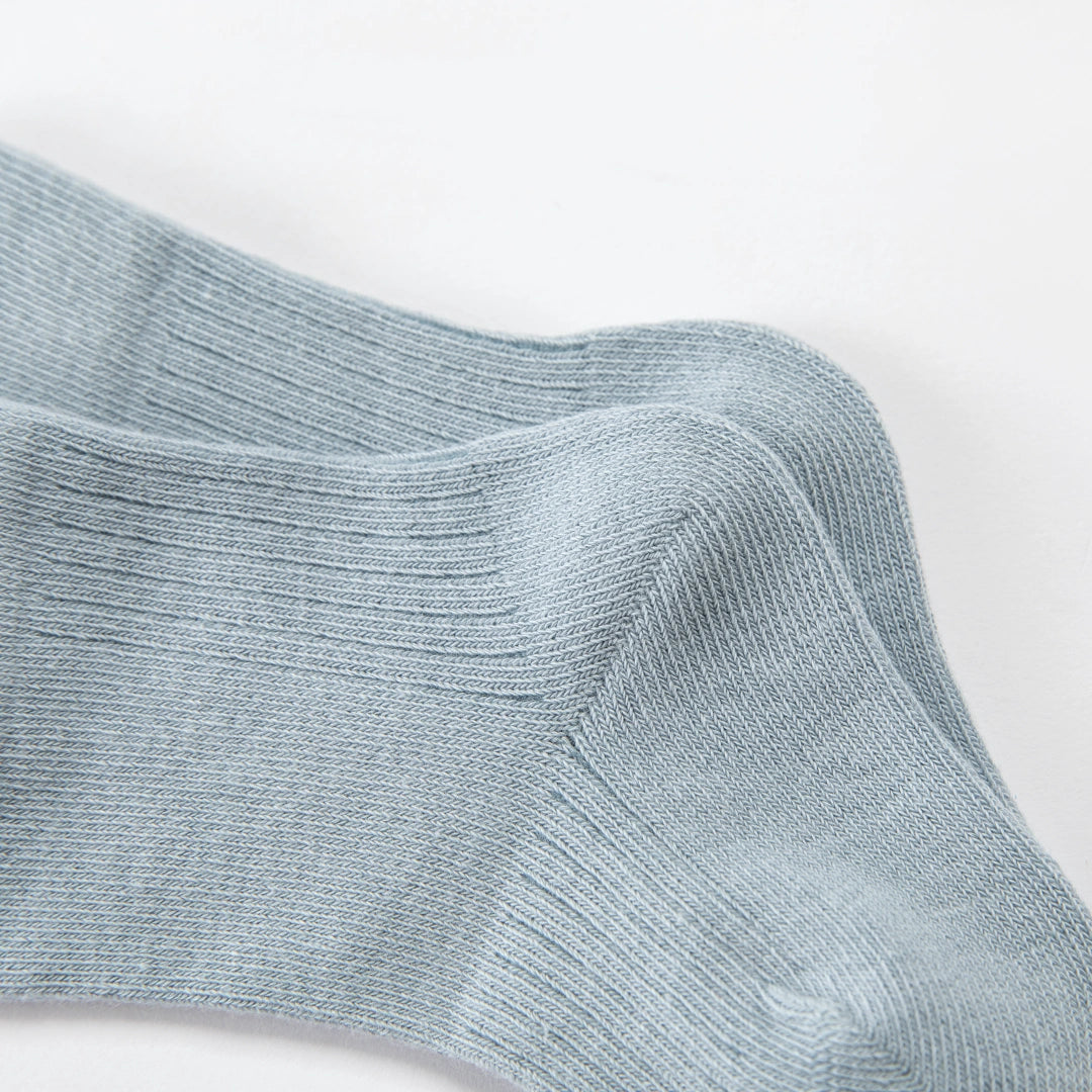 Baby’s Minimalist Line Art Ribbed Crew 4-Pack