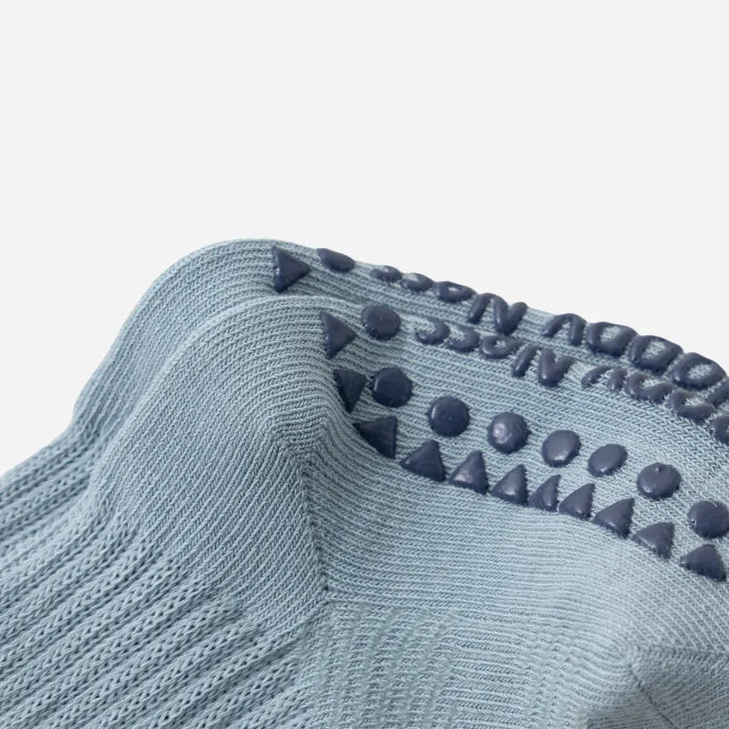 Babies Color Cuff Grip Socks-4 Pairs