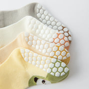 Baby’s Toe-Cap Friends Non-Slip Socks 4-Pack