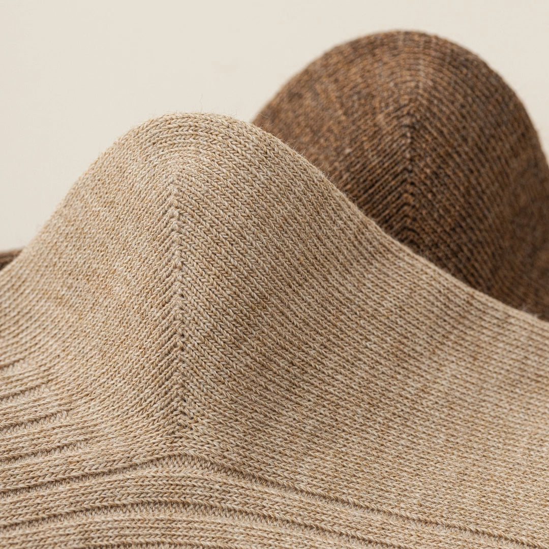 Men's 80% Cotton Drop-Needle Business Crew