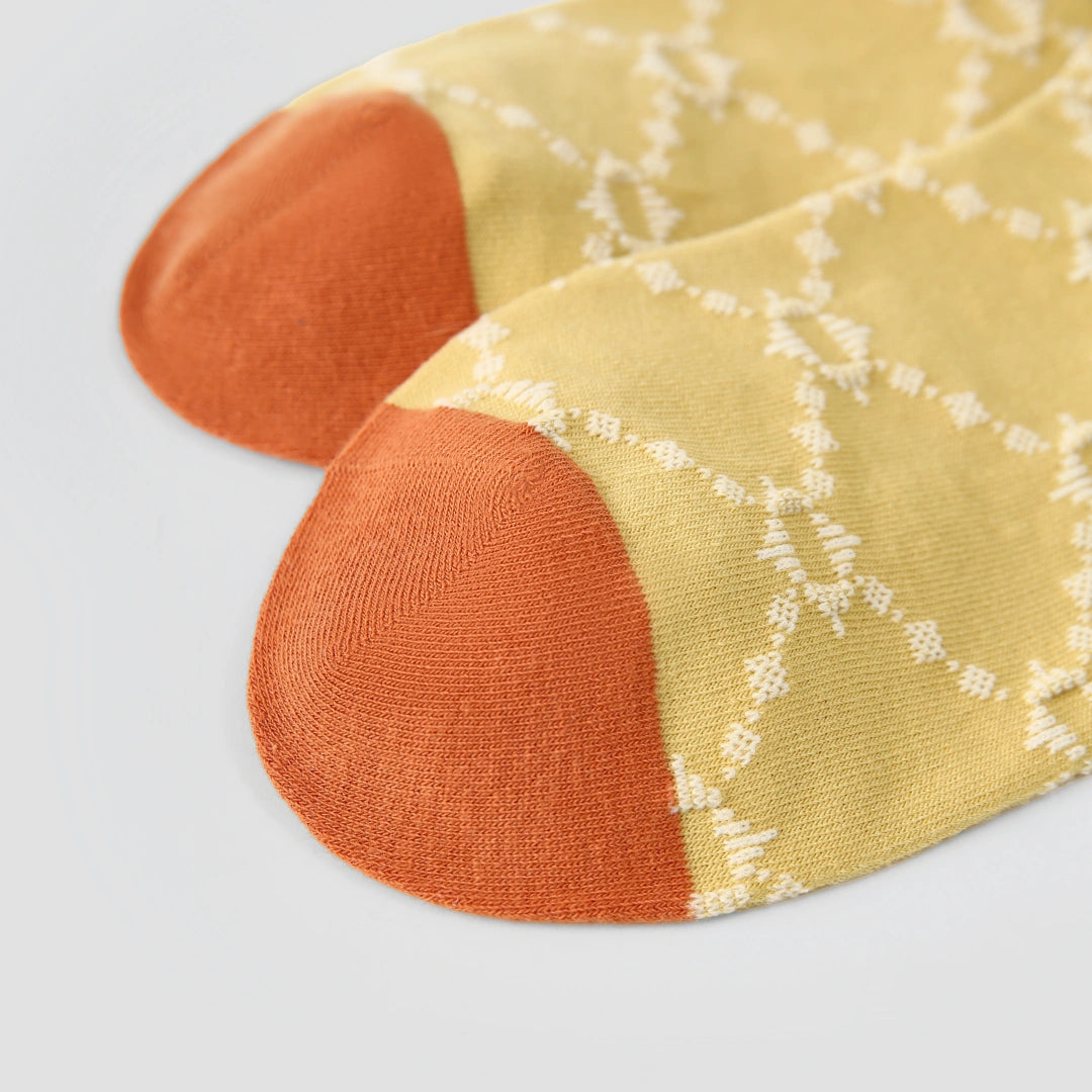 Retro Bloom Floral Relief Ankle Socks 3-Pack