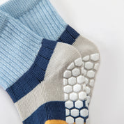 Baby’s Retro Colorblock Wide Stripe Floor Socks 3-Pack