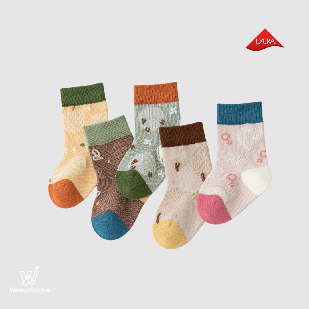 Babies' Forest Fiesta Ankle Socks -1 Pack