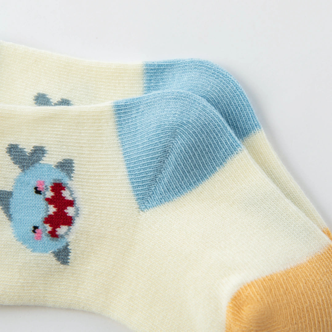 Baby’s Ocean Adventure Crew Socks 4-Pack