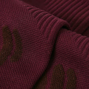 Performance Crew Socks - Maroon