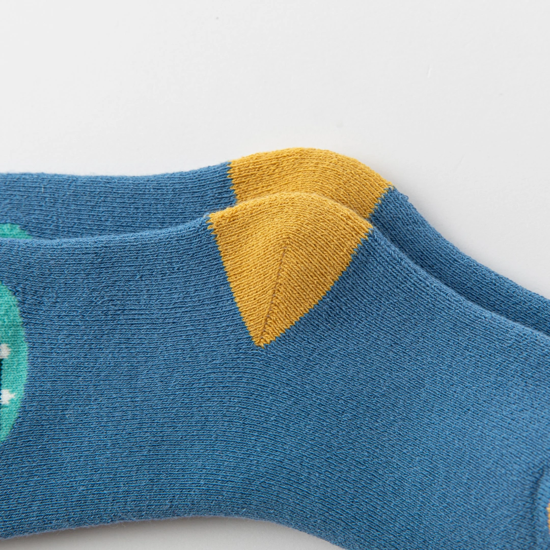 Baby’s Cozy Winter Terry Crew Socks Crocodile 3- Pack