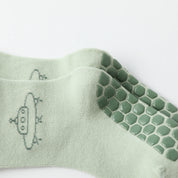 Baby’s First Journey Floor Socks with Full Grip 4-Pack