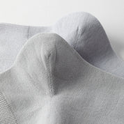Men's 98% Cotton Ultra-Thin Non-Binding Ankle Socks - product photo showing soft cotton-rich comfort
