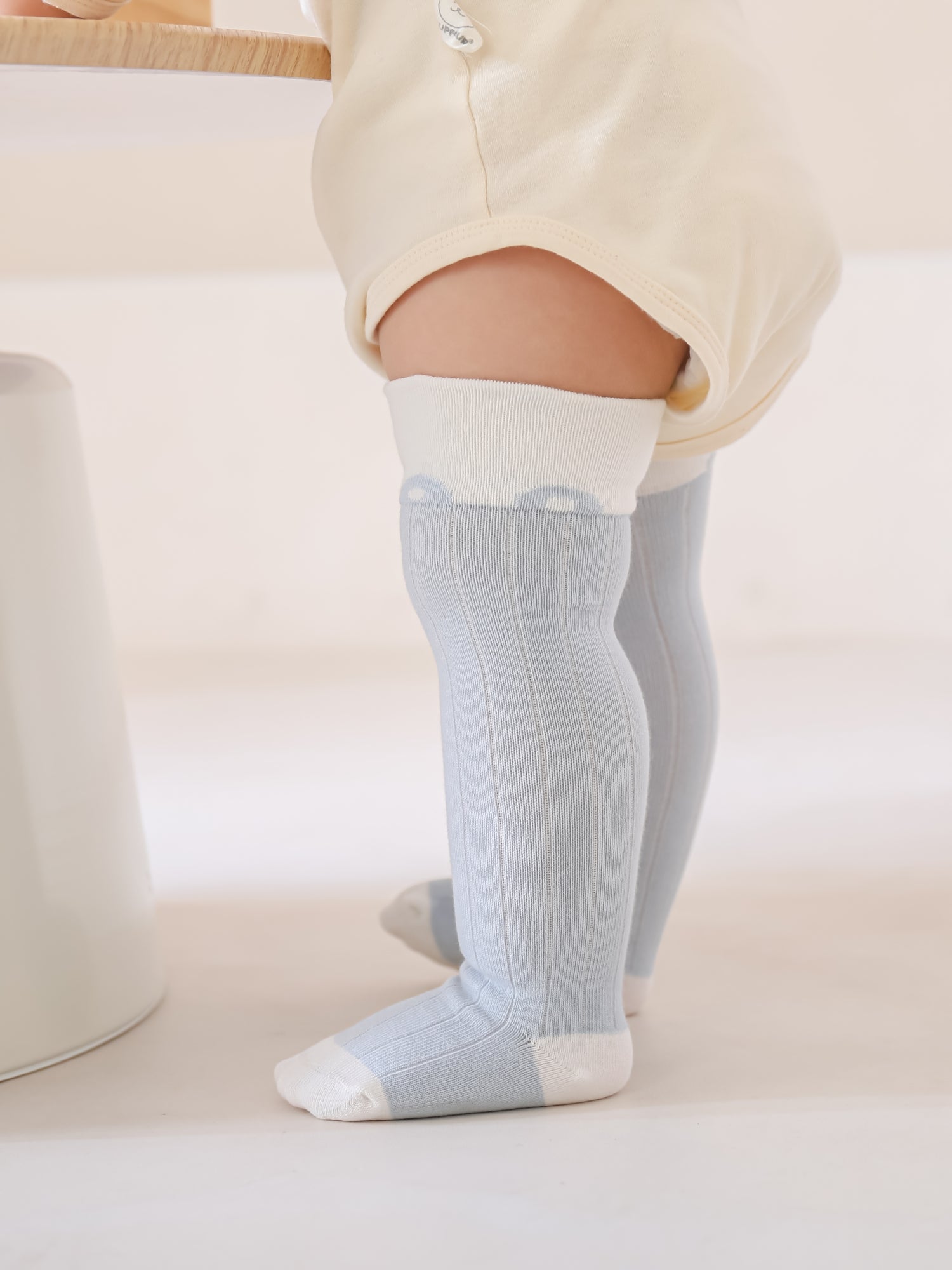 Babies' Color Block Over-the-Knee Socks for Kids-3 Pack