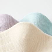 Kids' 97.3% Premium Cotton Solid Crew Socks 5-Pack