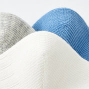 Kids' 97% Cotton Ribbed Socks Cool Blue 5-Pack