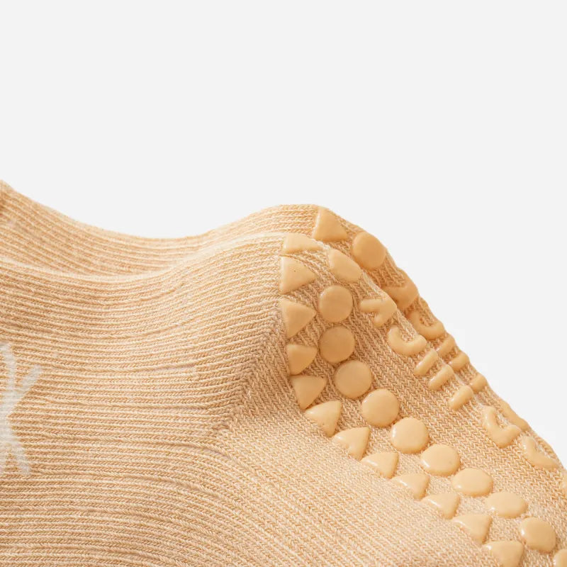 Babies Dainty Bow Grip Socks-3 Pairs