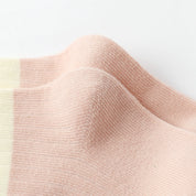 Baby’s Sweet Ribbon Bow Two-Tone Socks 4-Pack