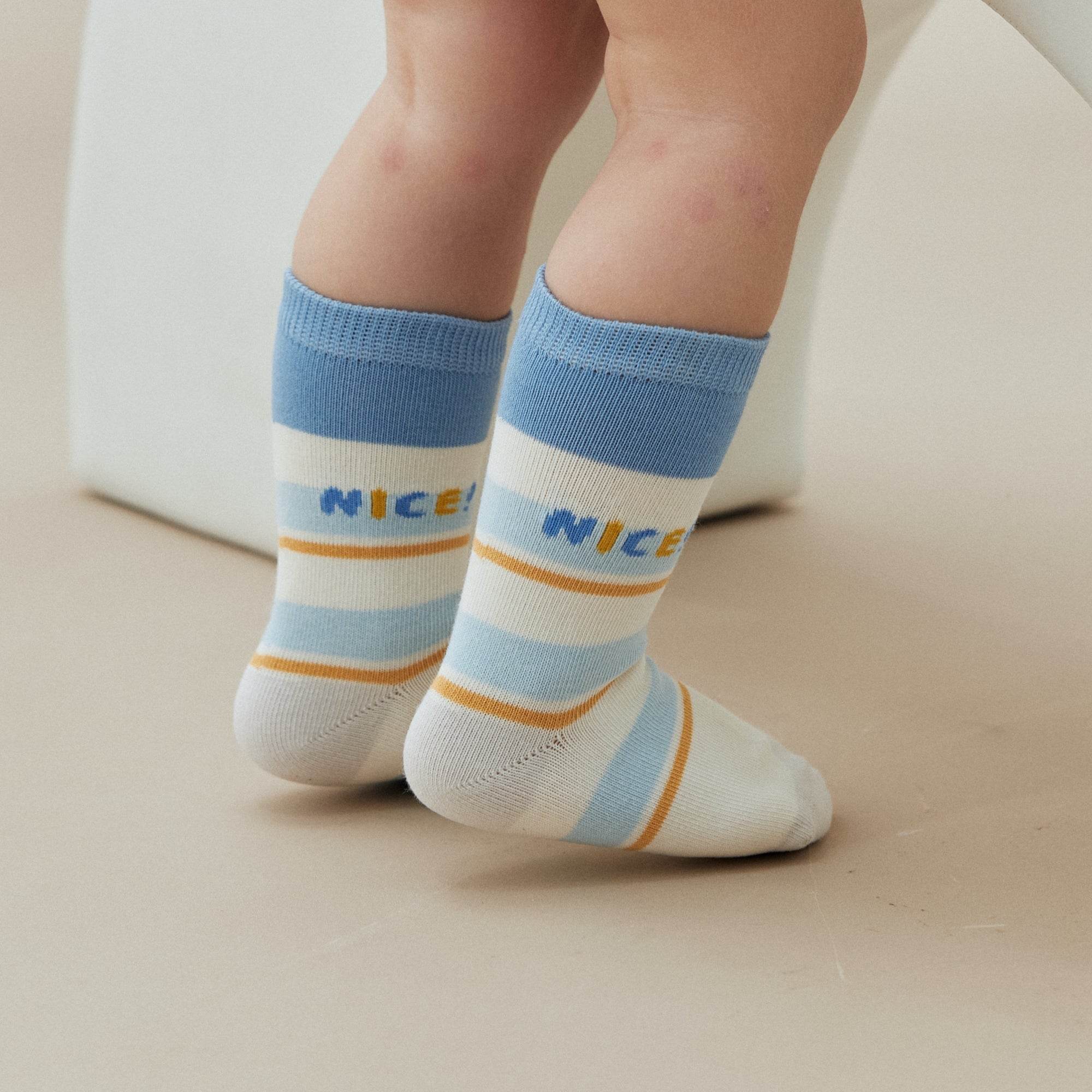 Babies The Good Vibes Socks-5 pack - Weavasocks