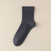 Men's 65% Modal & Mulberry Silk Blend Business Socks
