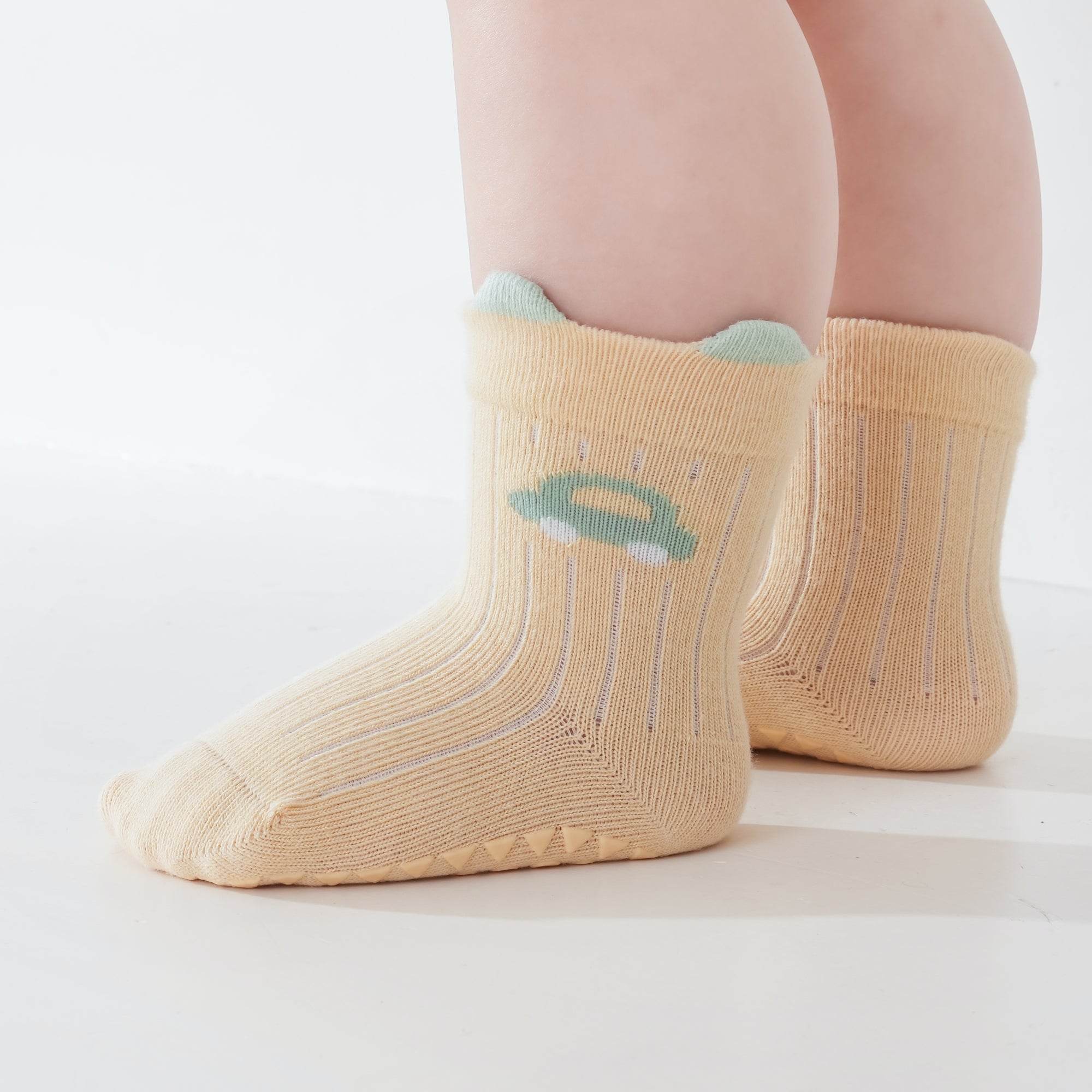 Babies Little Cruiser Grip Socks-3 Pack - Weavasocks