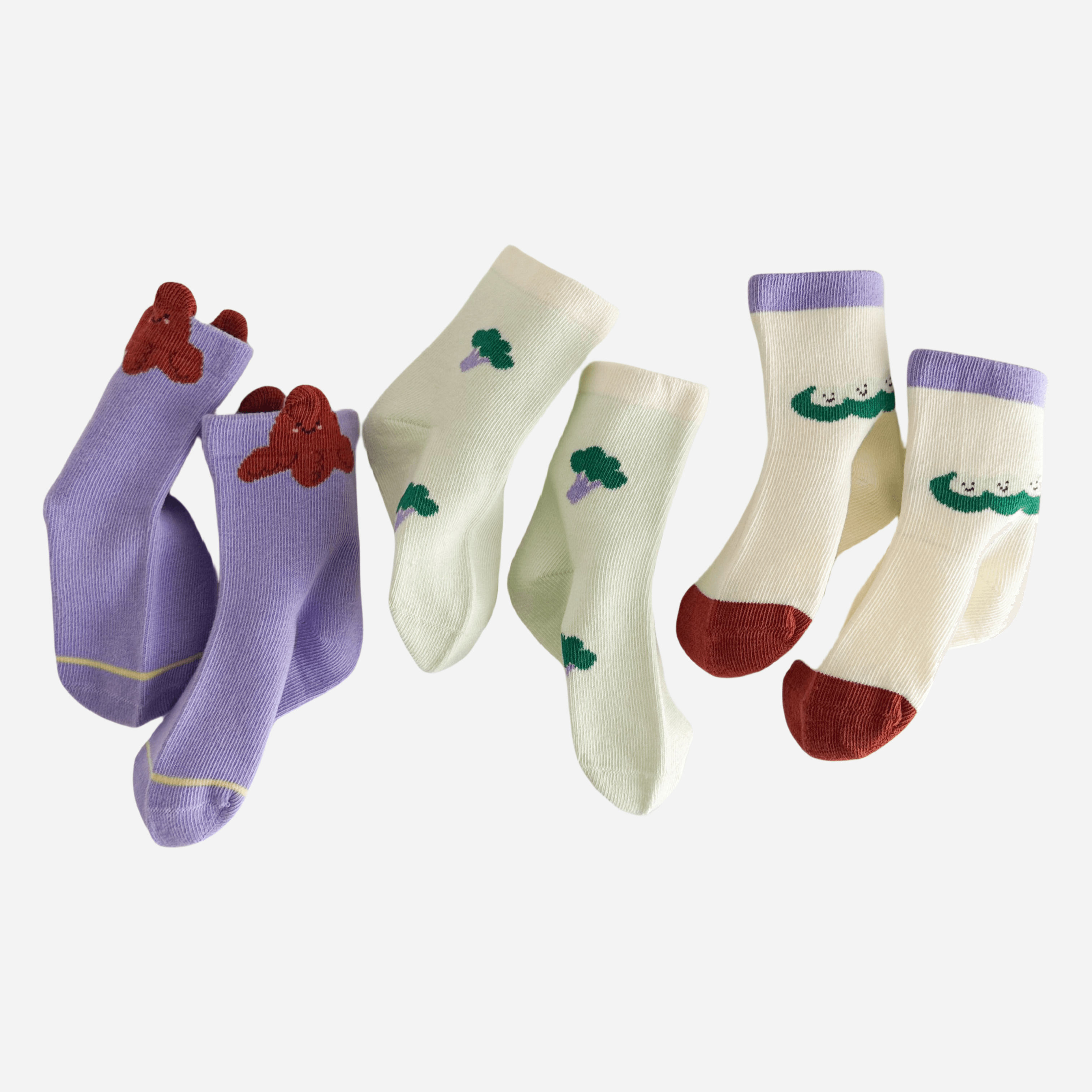 Babies Octopus'S Garden Socks-3 Pack - Weavasocks