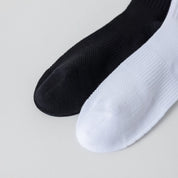 "Titan Mesh" Big & Tall Men's Crew Socks - product photo showing breathable mesh comfort