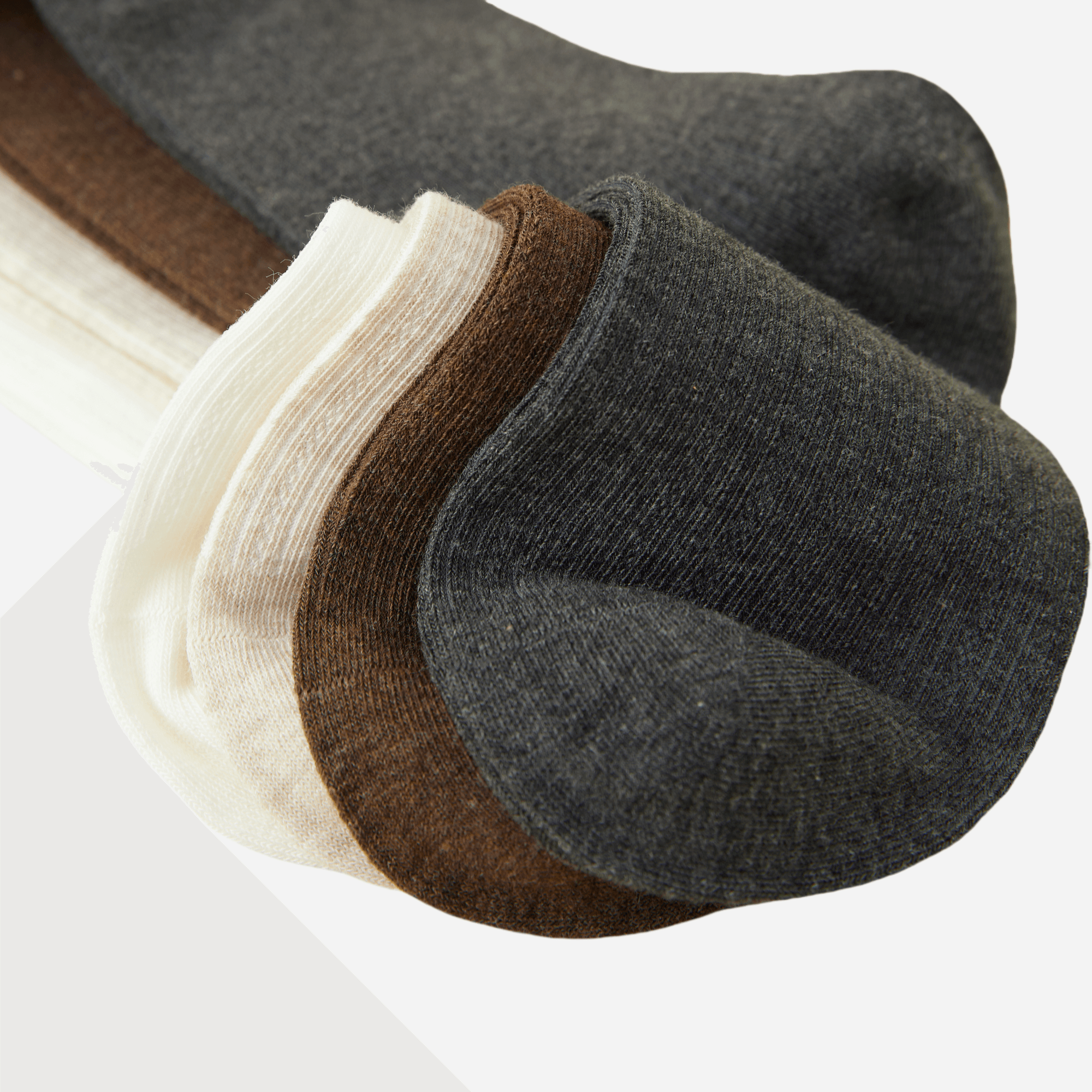 Women's Dainty Ruffle-Cuff Ribbed Socks - Single Pair