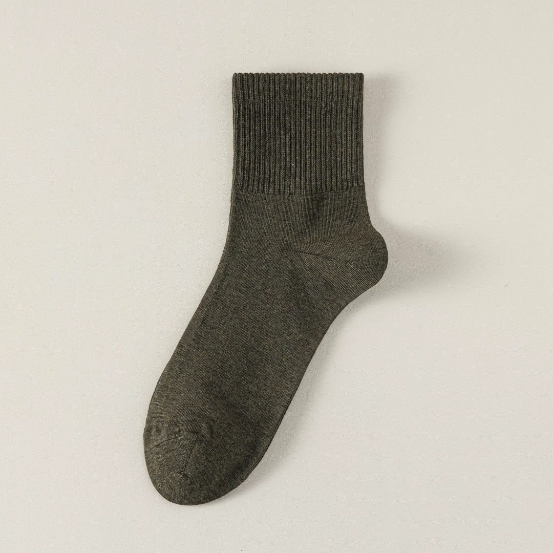 Men‘s Everyday 98% Cotton Ribbed Socks