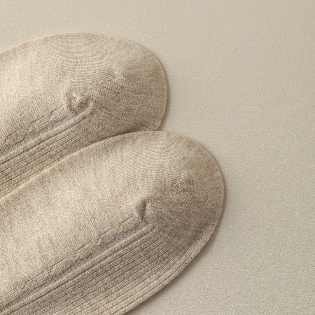 Silk Blend Cable Socks