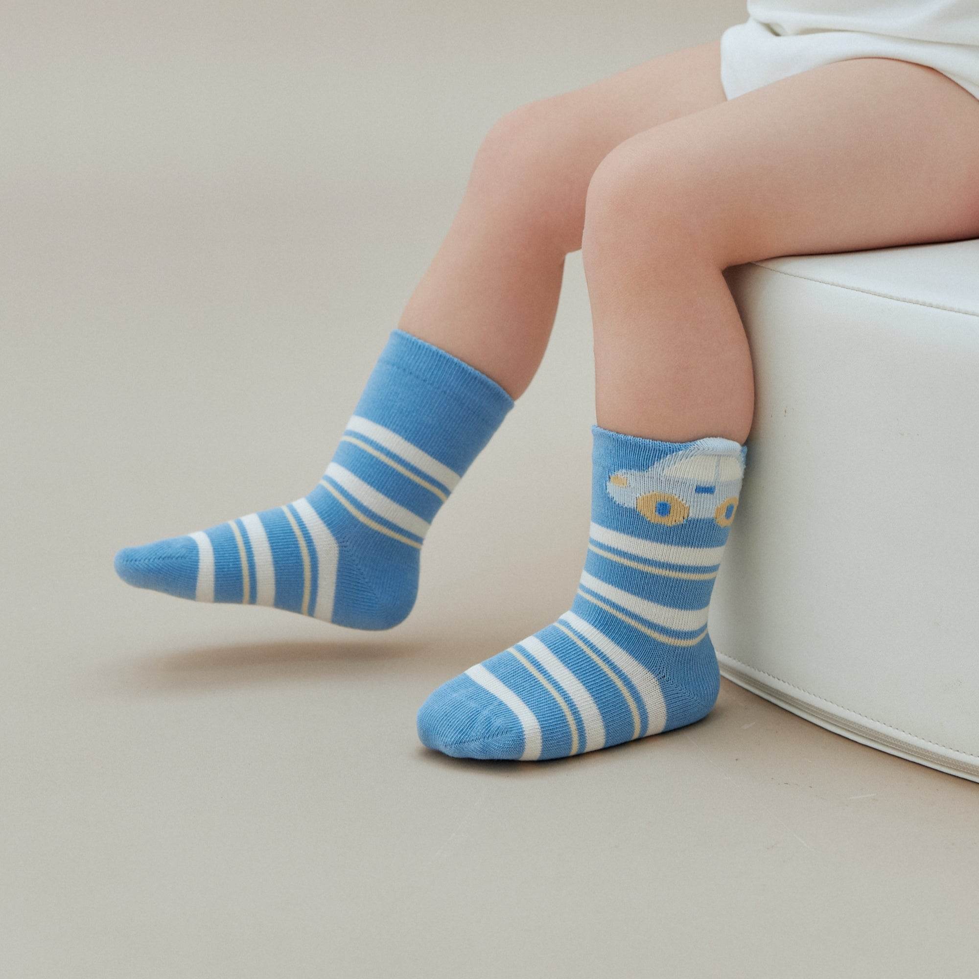 Babies Didi Driver Socks-4 Pack - Weavasocks