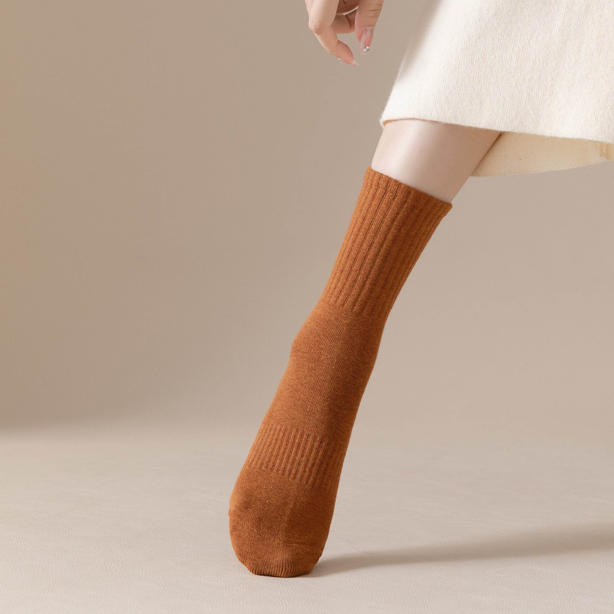 Women's Cozy Textured Knit Socks - 5 Pairs