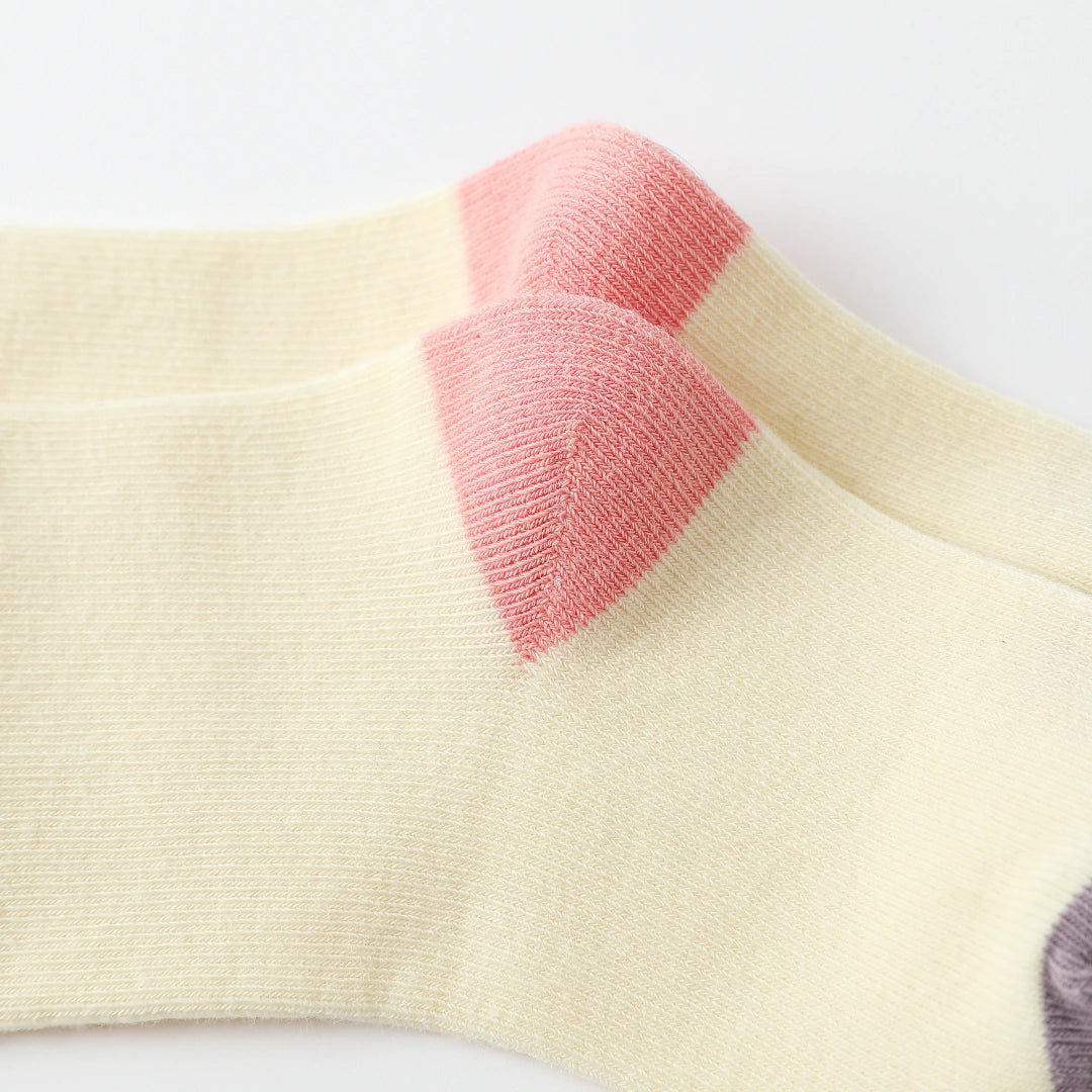 Baby’s Sweetheart & Carrot Ruffle Socks 4-Pack