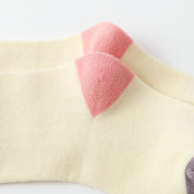 Baby’s Sweetheart & Carrot Ruffle Socks 4-Pack