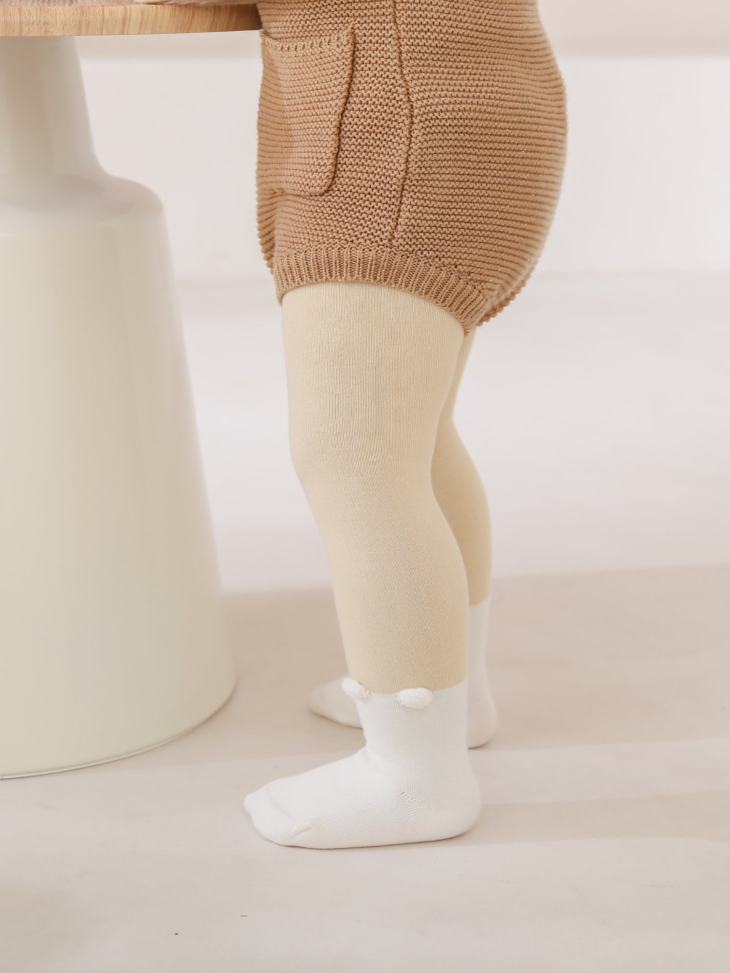 Babies' Organic Cotton Layering Tights for Babies-1 Pack