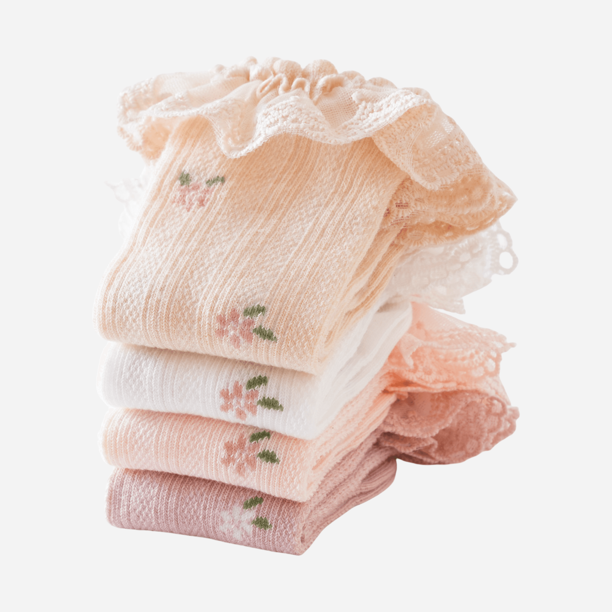 Babies The Fairytale Bloom Knee-Highs-3 pack - Weavasocks