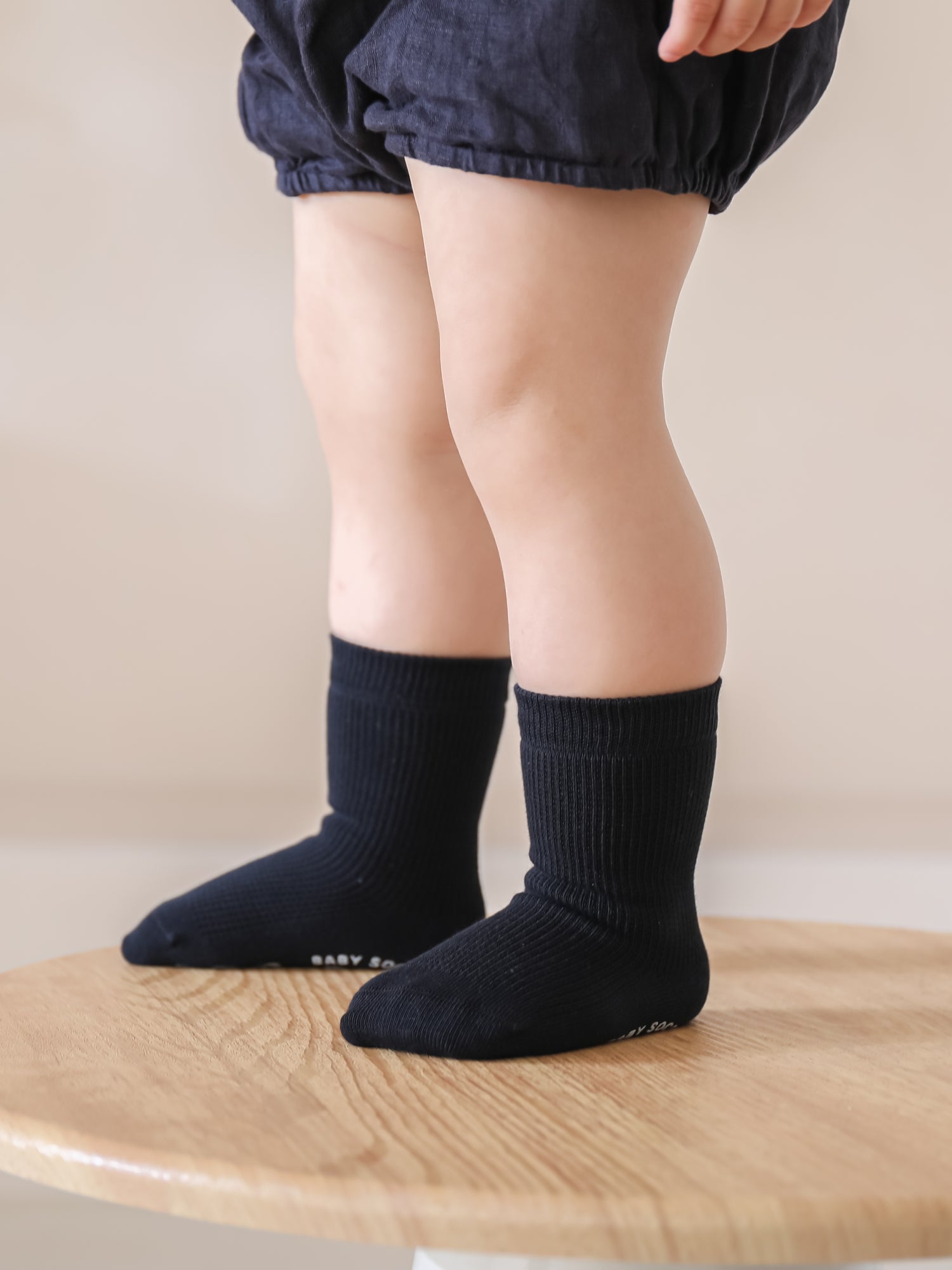 Babies' Non-Slip Socks with Bear Grips-3 Pack