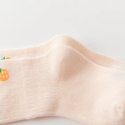 Baby & Toddler Sweet Fruit Garden Lettuce Edge Knee-High 3-Pack - sock set showing secure grip comfort