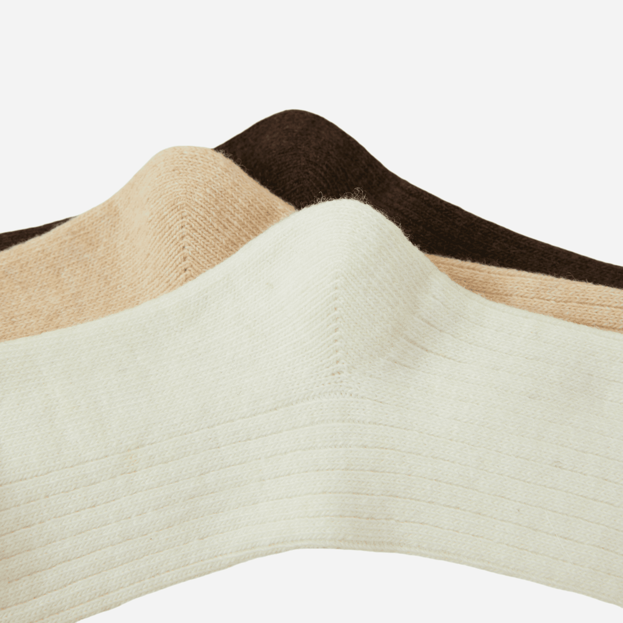 Women's Classic Merino Wool Ribbed Socks - Single Pair