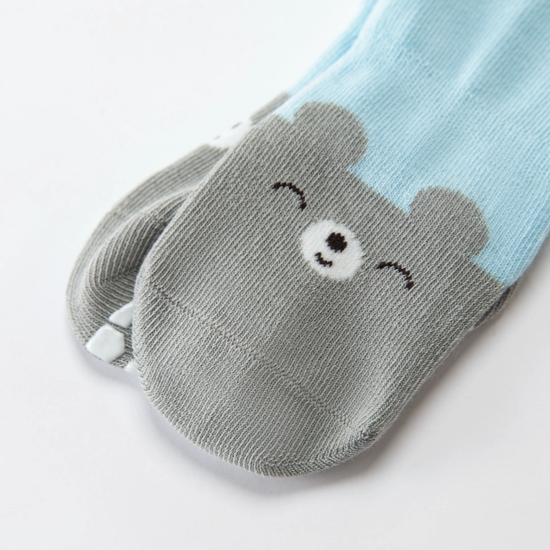 Baby’s Anti-Slip Knee Pad Crawling Socks 3-Pack