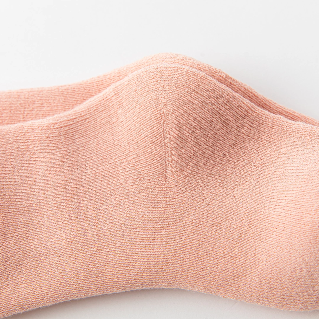 Baby’s Fuzzy Terry Rabbit Embroidery Socks 3-Pack