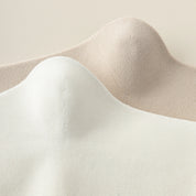 Women's 6" Modal & 6A Mulberry Silk Blend Crew Socks - product photo showing modal and mulberry silk comfort