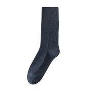 Men's Heathered 98% Cotton Loose Top Socks