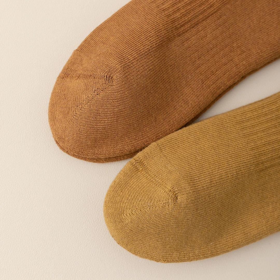 Durable Cotton Rib Socks