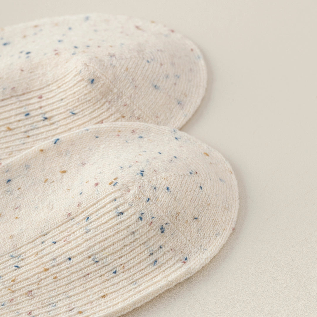 Confetti Ribbed Knit Socks